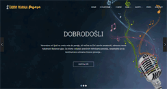 Desktop Screenshot of casovipevanja.com